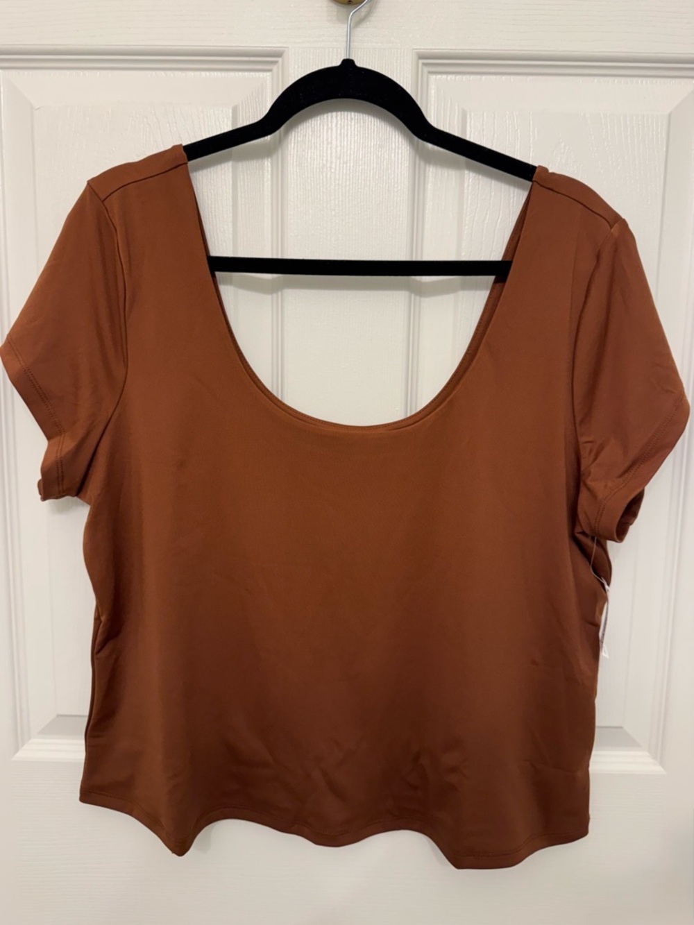 Scoop Neck Crop Top